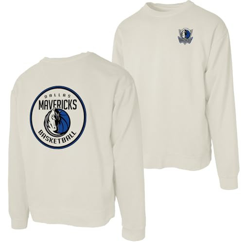 Blue 84 Standard NBA Officially Licensed Crewneck Sweatshirt Ringspun Front/Back Ivory | Amazon (US)