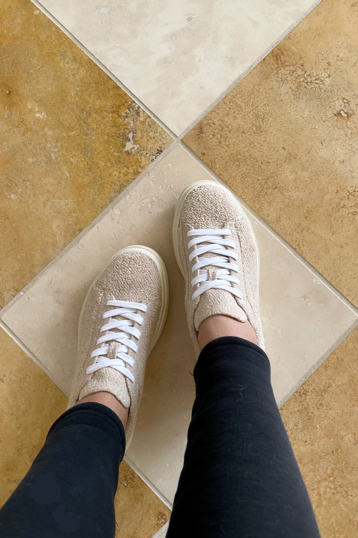 SNEAKERS ON SALE! So glad I bought these! They are COMFORTABLE. Fleece texture and requires ZERO BREAK-IN period. Slim shape (not bulky, so it’s great with trousers, denim, dresses, etc) and a little platform for added height (much appreciated being 5 ft tall!). I have 2 pairs and highly recommend them!

Fit: I find them TTS  

#LTKStyleTip #LTKSaleAlert #LTKShoeCrush