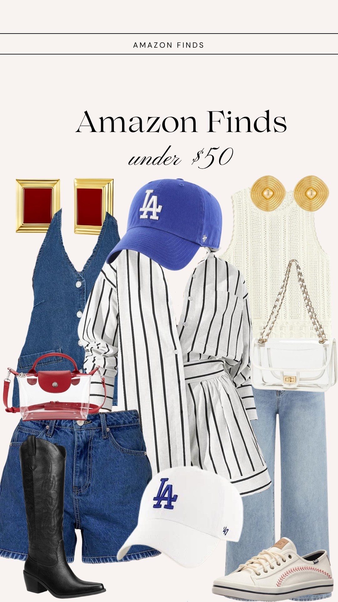 Amazon Fashion Friday Finds: Baseball Edition.

#LTKgrwm #LTKootd #LTKSeasonal