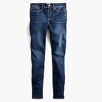 Petite 9" high-rise toothpick jean in Point Lake wash with Tencel™ | J. Crew US