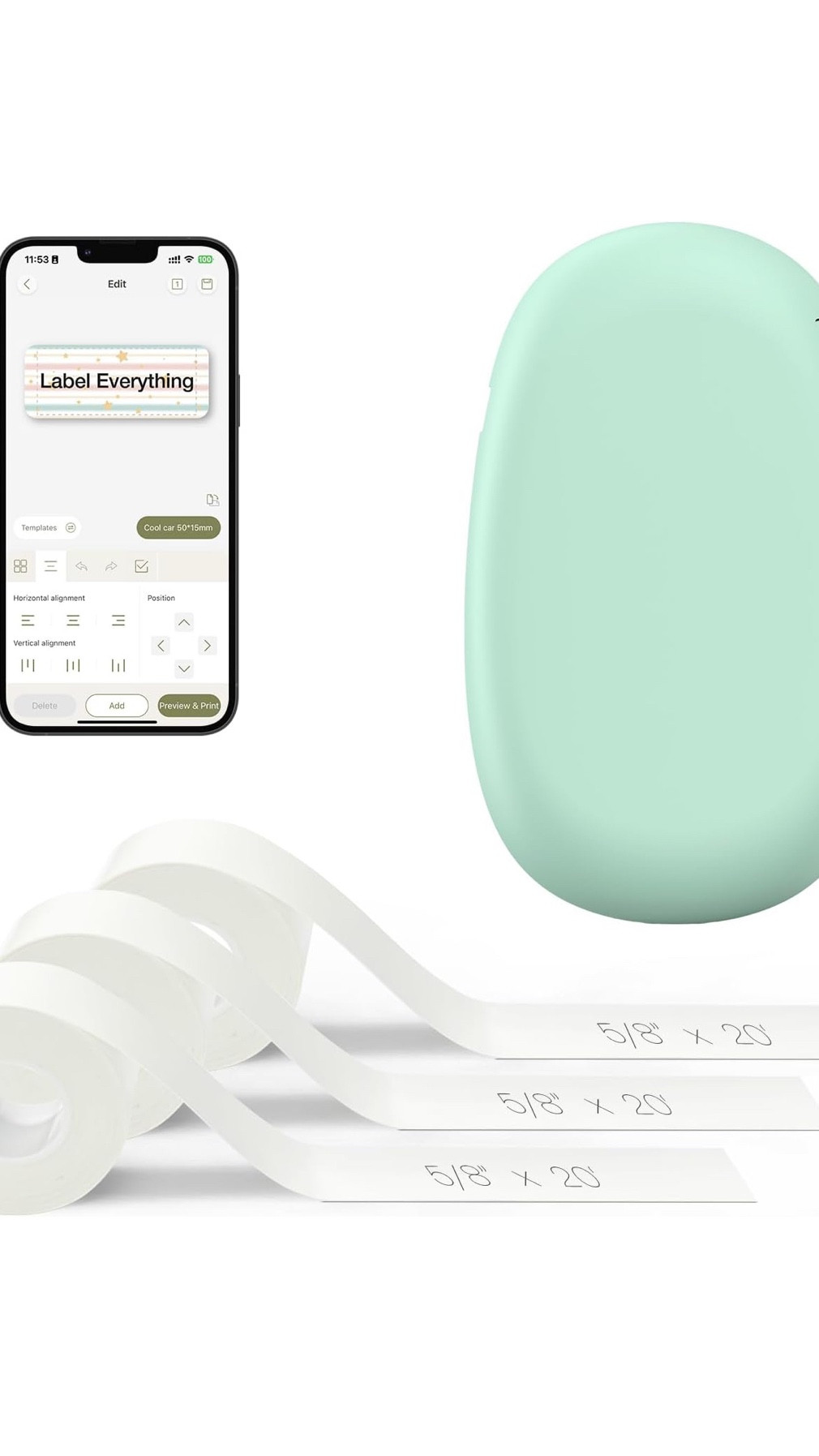 This year, when you put Christmas away, label every box so you know what’s in it! Make finding what you need a breeze with this easy to store and use Bluetooth  label maker! The app is easy to use with beautiful options for labeling everything! 

#LTKSaleAlert #LTKHome #LTKSeasonal