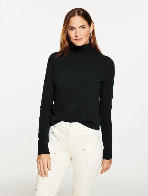 Perfect Cashmere Turtleneck | Talbots