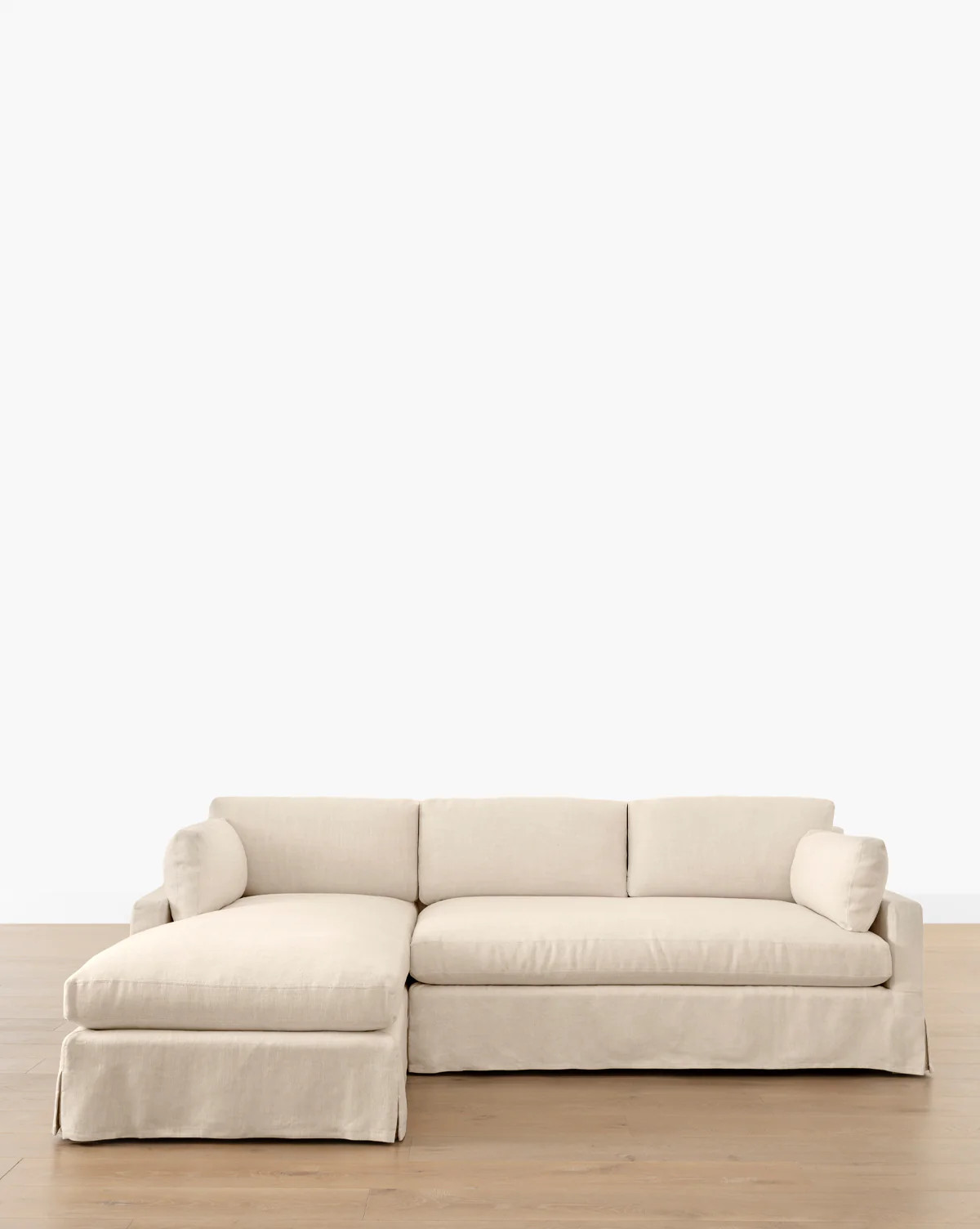 Rowan Slipcovered Sofa Chaise Sectional | McGee & Co. (US)