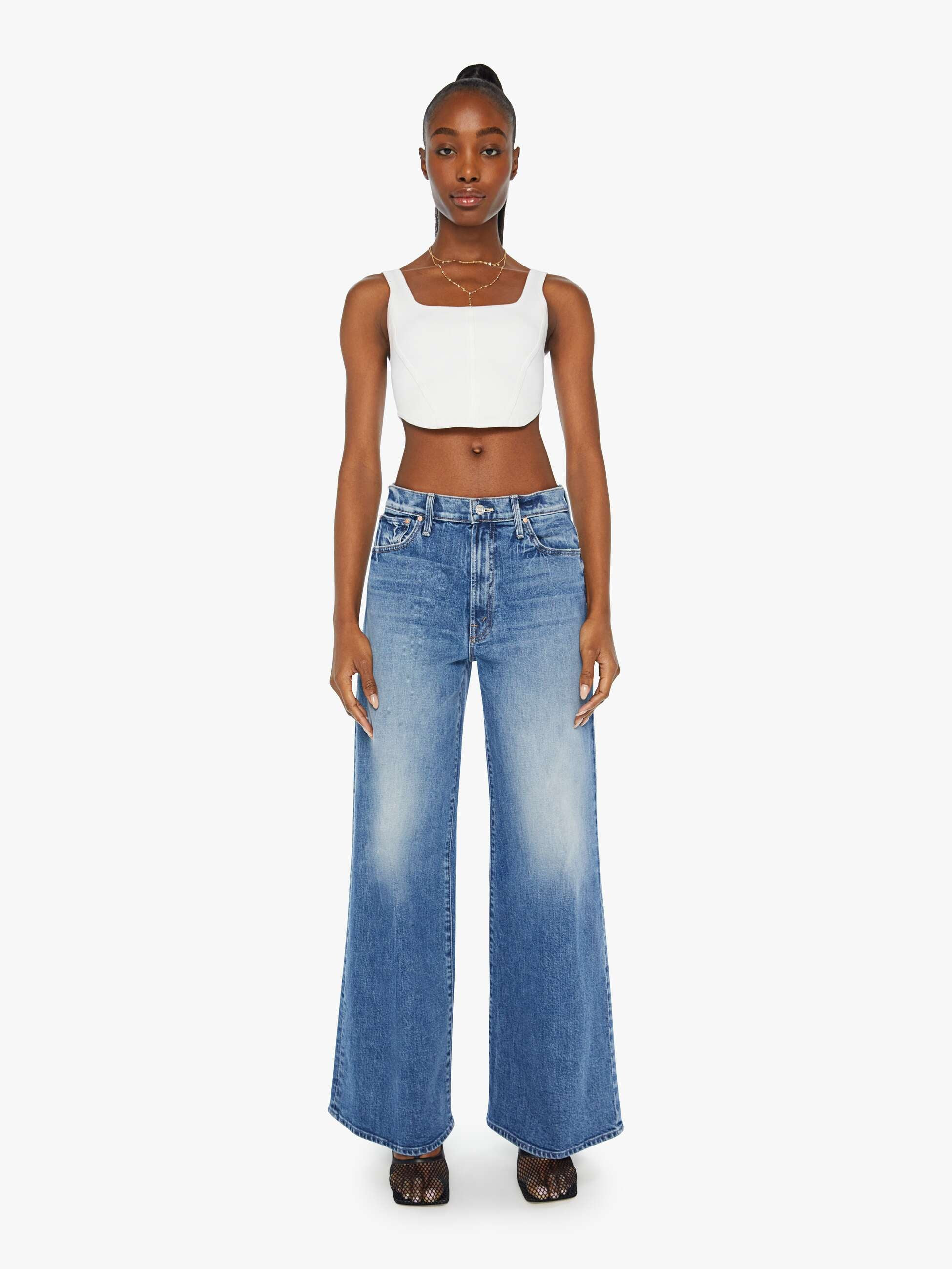 The Ditcher Roller Zip Skimp | Mother Denim