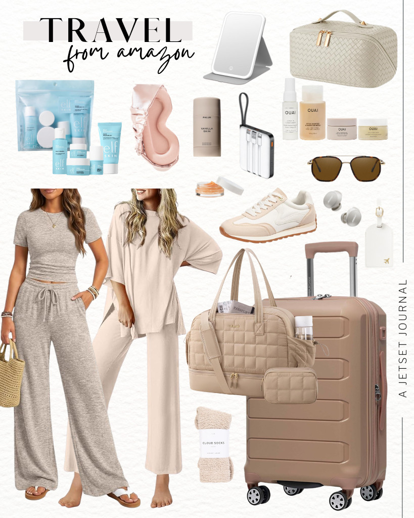 This week’s Amazon Travel finds will make you excited for your next trip!

If you're looking to replace your old luggage, the Traveler’s Choice Pagosa Hardshell luggage is the perfect upgrade. You might also want to pair it with this travel duffle bag from LOVEBOOK. For your outfits, Trendy Queen offers a lovely lounge set that complements these bags. Don’t forget to pack your essentials, such as portable chargers, a travel makeup mirror, and this deodorant (which I absolutely love!). 

 #LTKSeasonal #LTKTravel