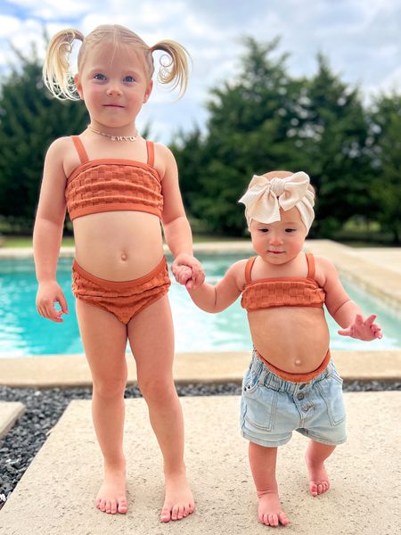 Checkered suits on sale! And shorts come in all the sizes 

#LTKswim #LTKsalealert #LTKkids