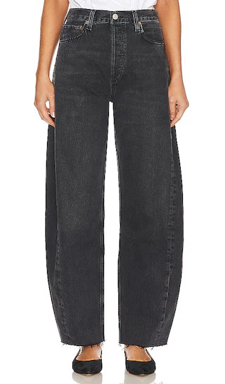 Luna Pieced Wide Leg Jeans in Possess | Revolve Clothing (Global)