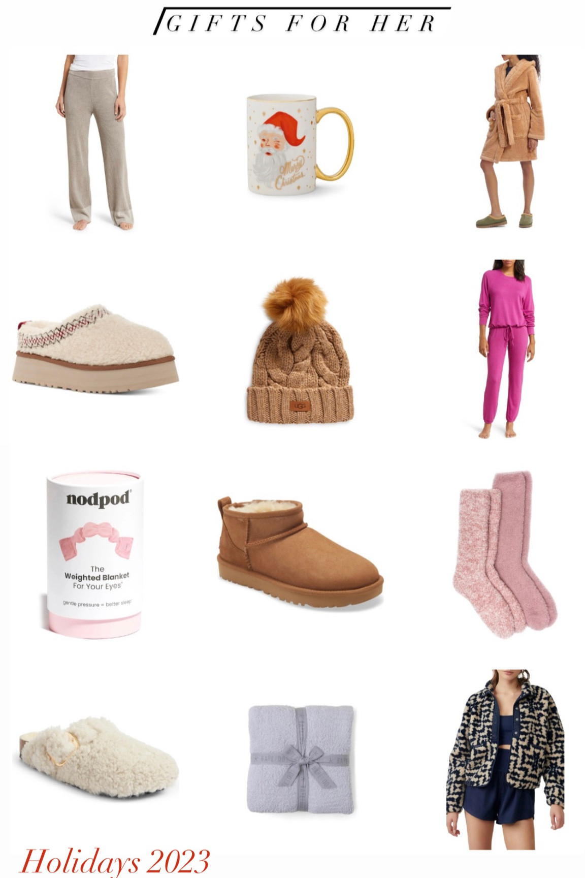 Gift Guide for Her: Holiday Cozy!! 

#LTKGiftGuide #LTKHoliday #LTKCyberWeek