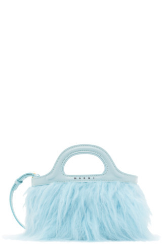 SSENSE Exclusive Blue Tropicalia Micro Tote | SSENSE
