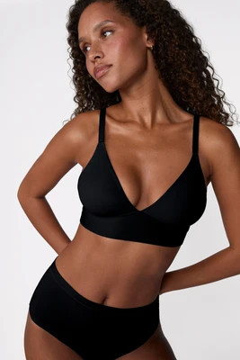 Bliss Triangle Bralette - Black - Black / 3XL | Harper Wilde