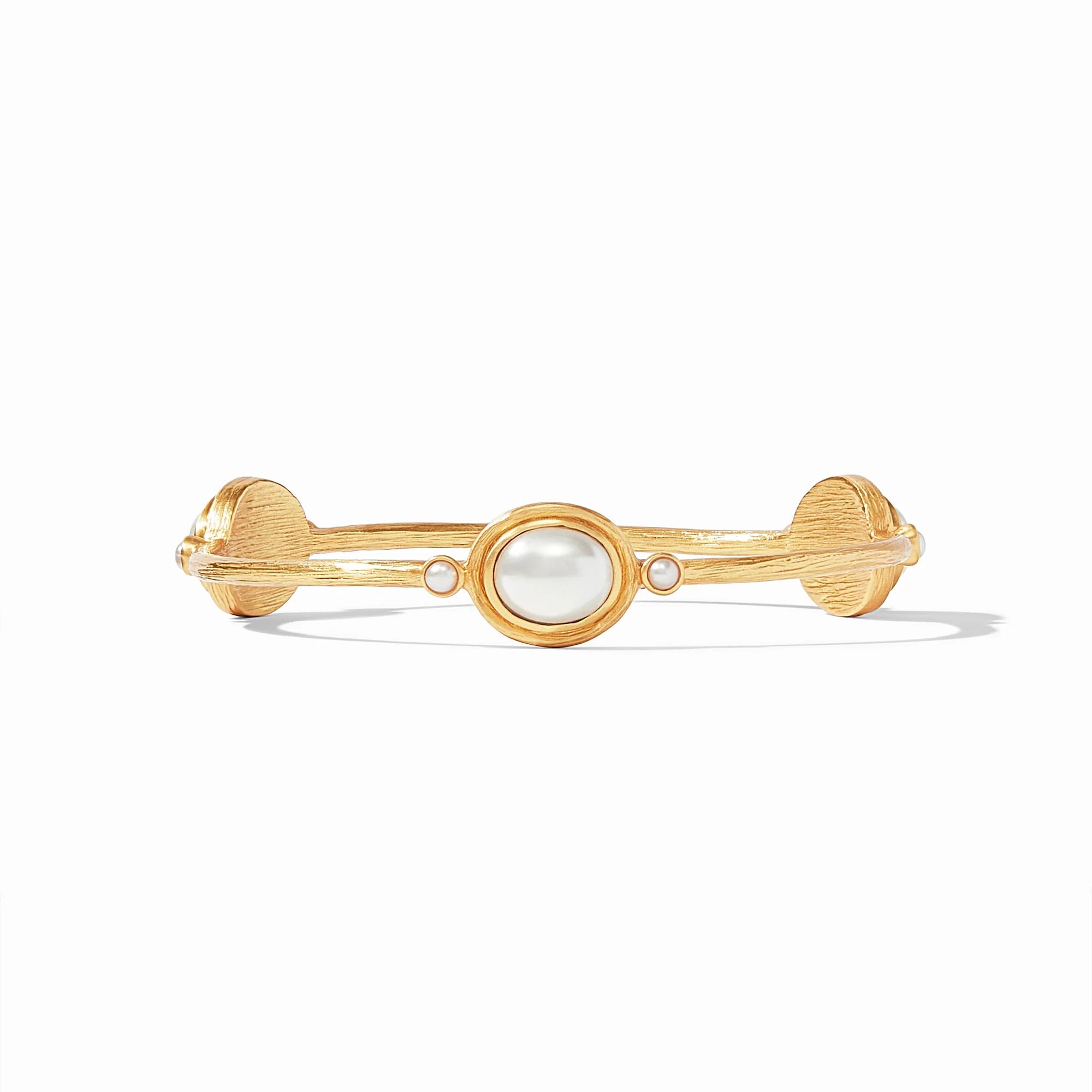 Simone Gold Bangle Bracelet | Julie Vos | Julie Vos