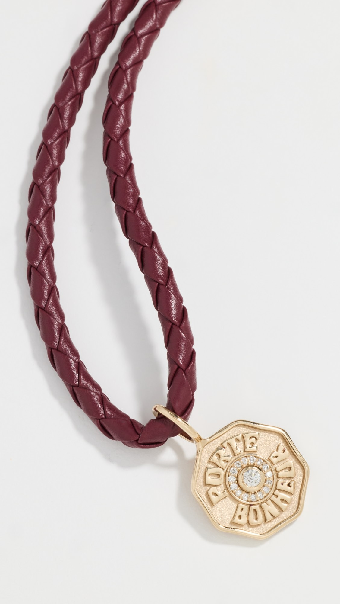 Mini Porte Bonheur Charm Diamond Necklace | Shopbop