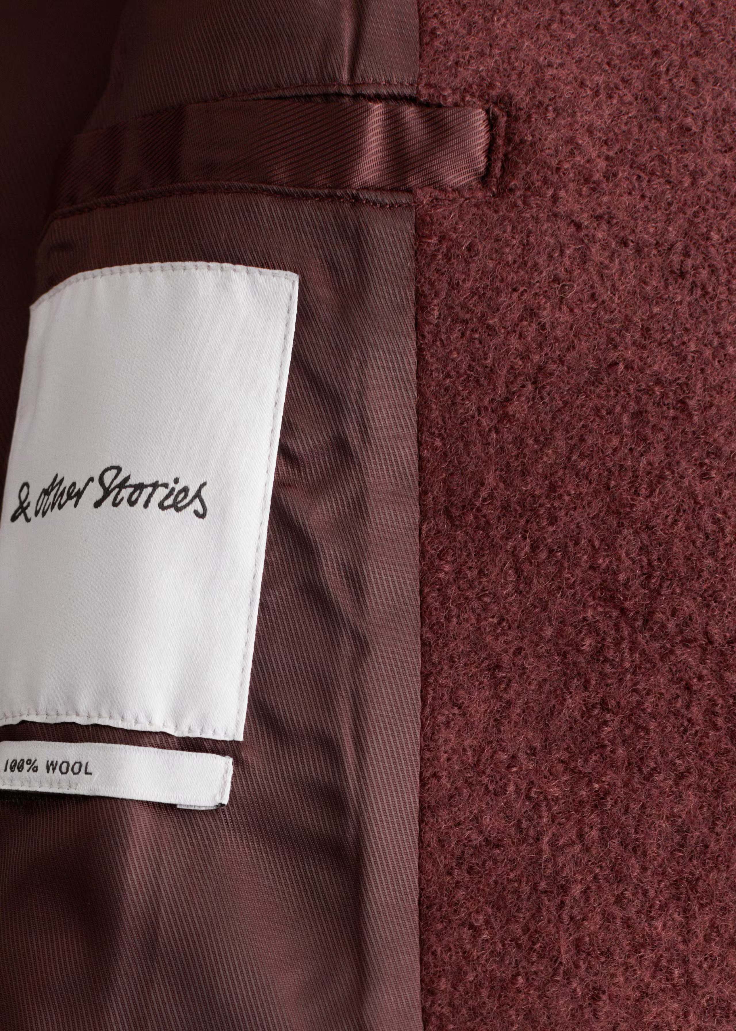 Asymmetrische Wolljacke | & Other Stories EU