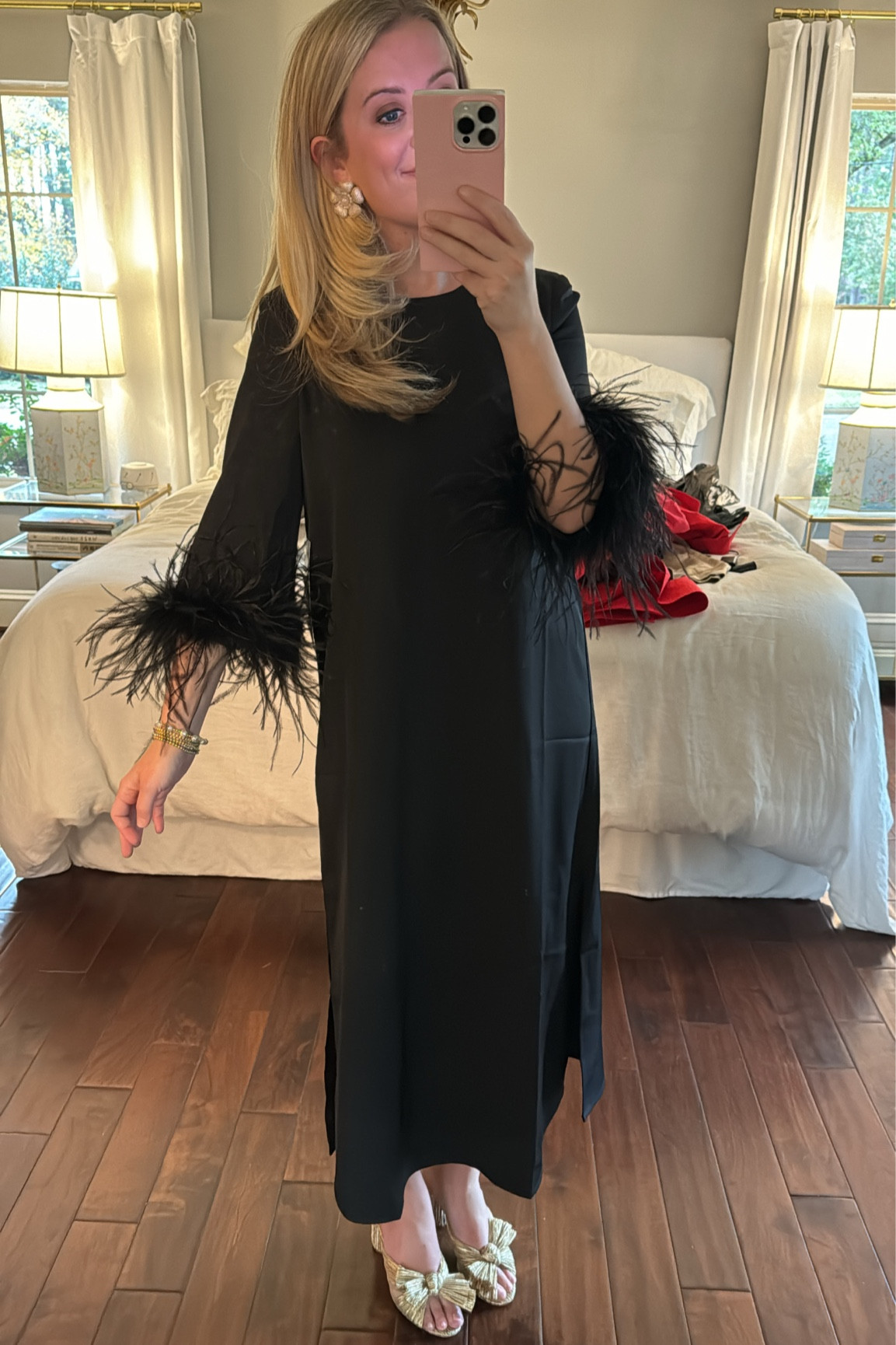 feather dress perfect for any special event! Comes in pink and a cotton yellow color!! 

#LTKHoliday #LTKSeasonal #LTKwedding