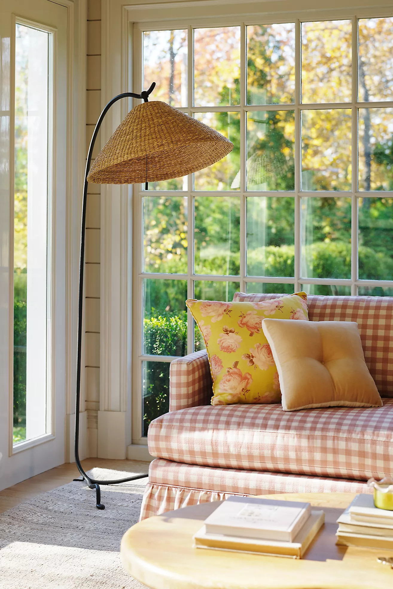 Bainbridge Seagrass Floor Lamp | Anthropologie (US)