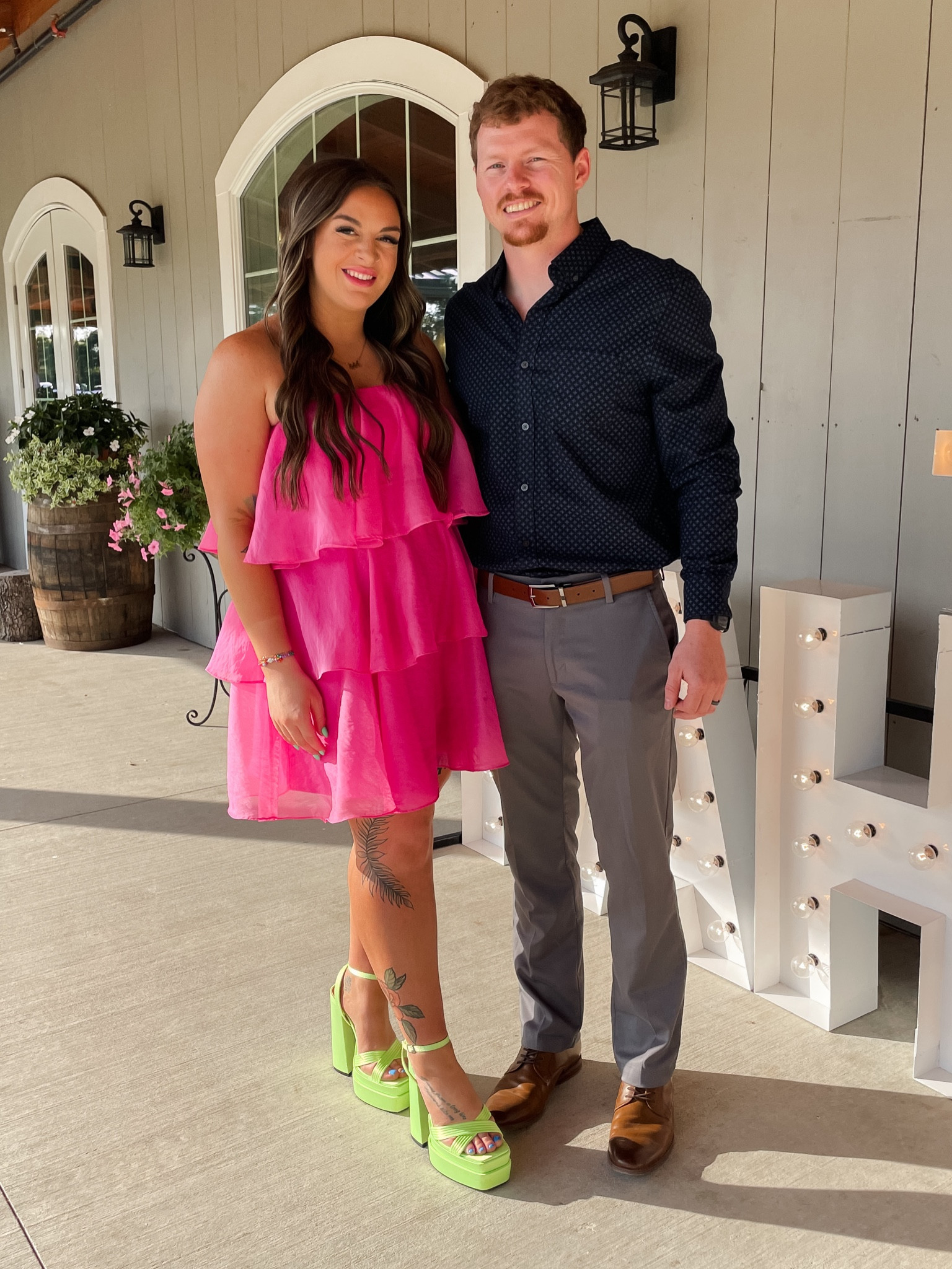 Dress size large regular 💗


#LTKShoeCrush #LTKMidsize #LTKWedding