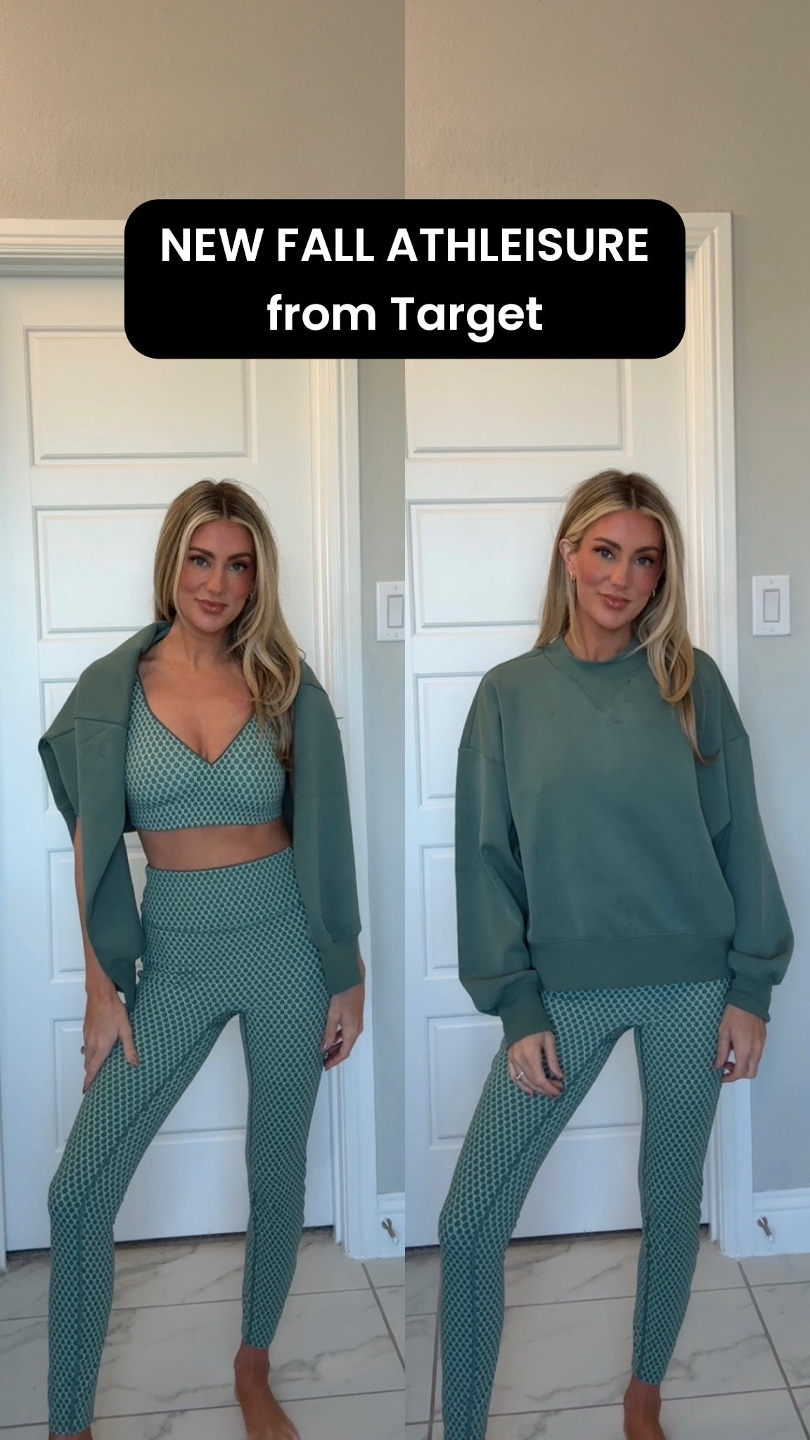 Small in both leggings and pullover and a medium in the sports bra! The perfect fall athleisure set

#LTKfitnessgoals #LTKPetite #LTKootd
