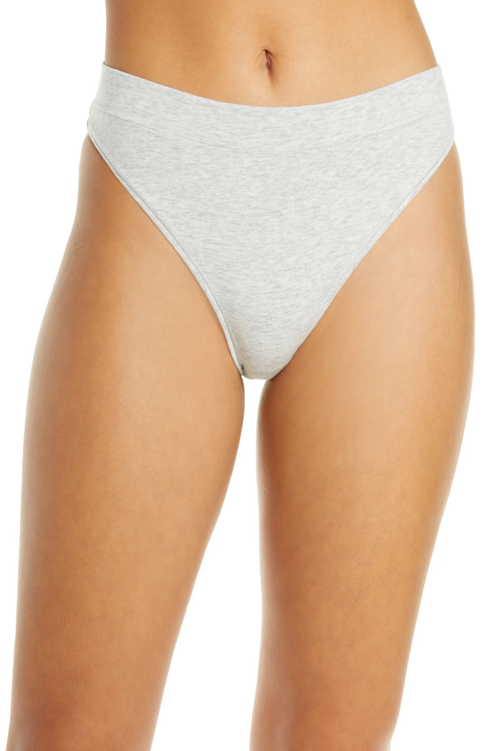 Stretch Cotton Jersey Cheeky Tanga | Nordstrom