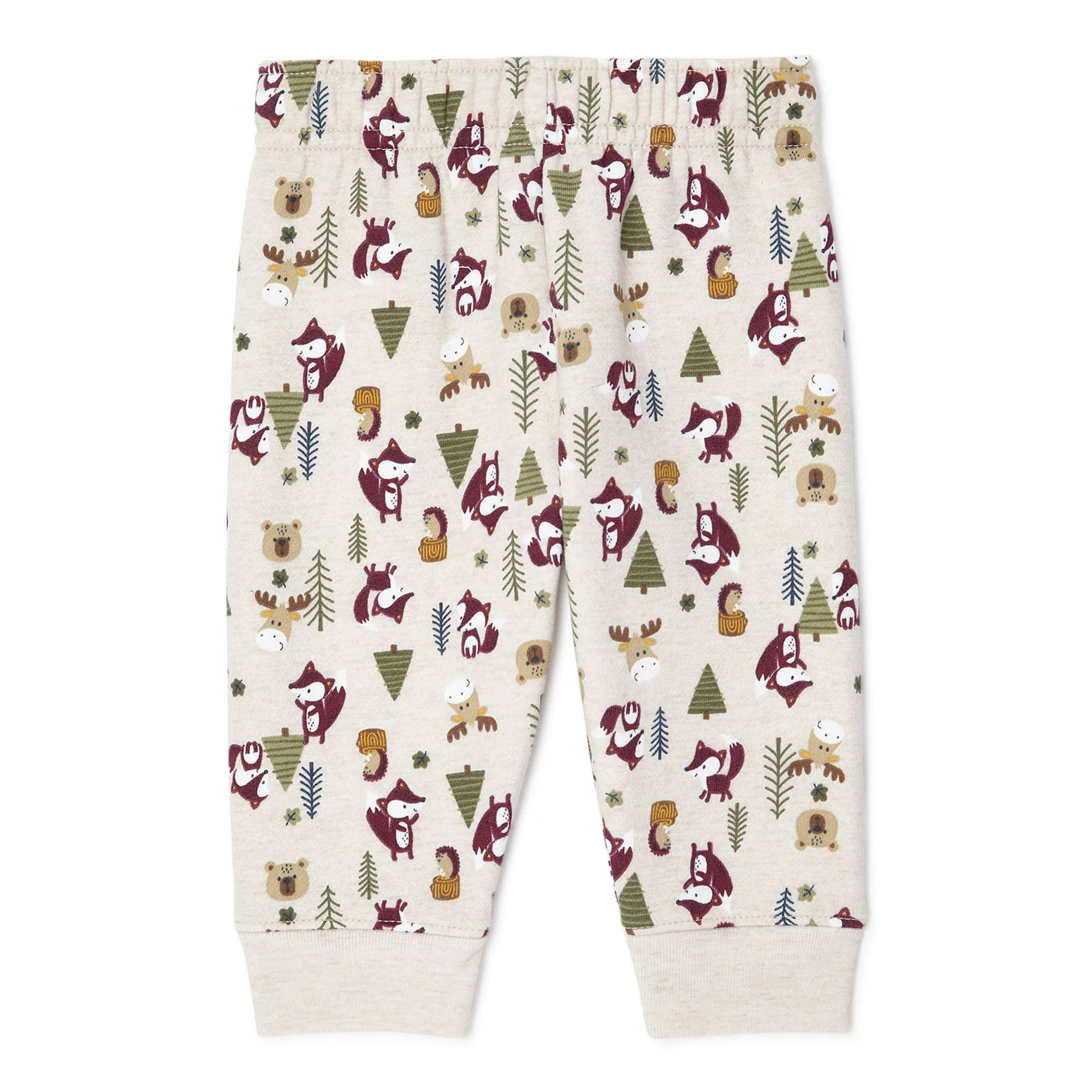 Garanimals Baby Boys' Woodland Print Fleece Pants | Walmart (US)