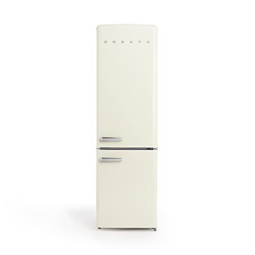 CREATE / FRIDGE STYLANCE 244L / Fridge Cream / Retro Vintage Style and Design | Amazon (DE)