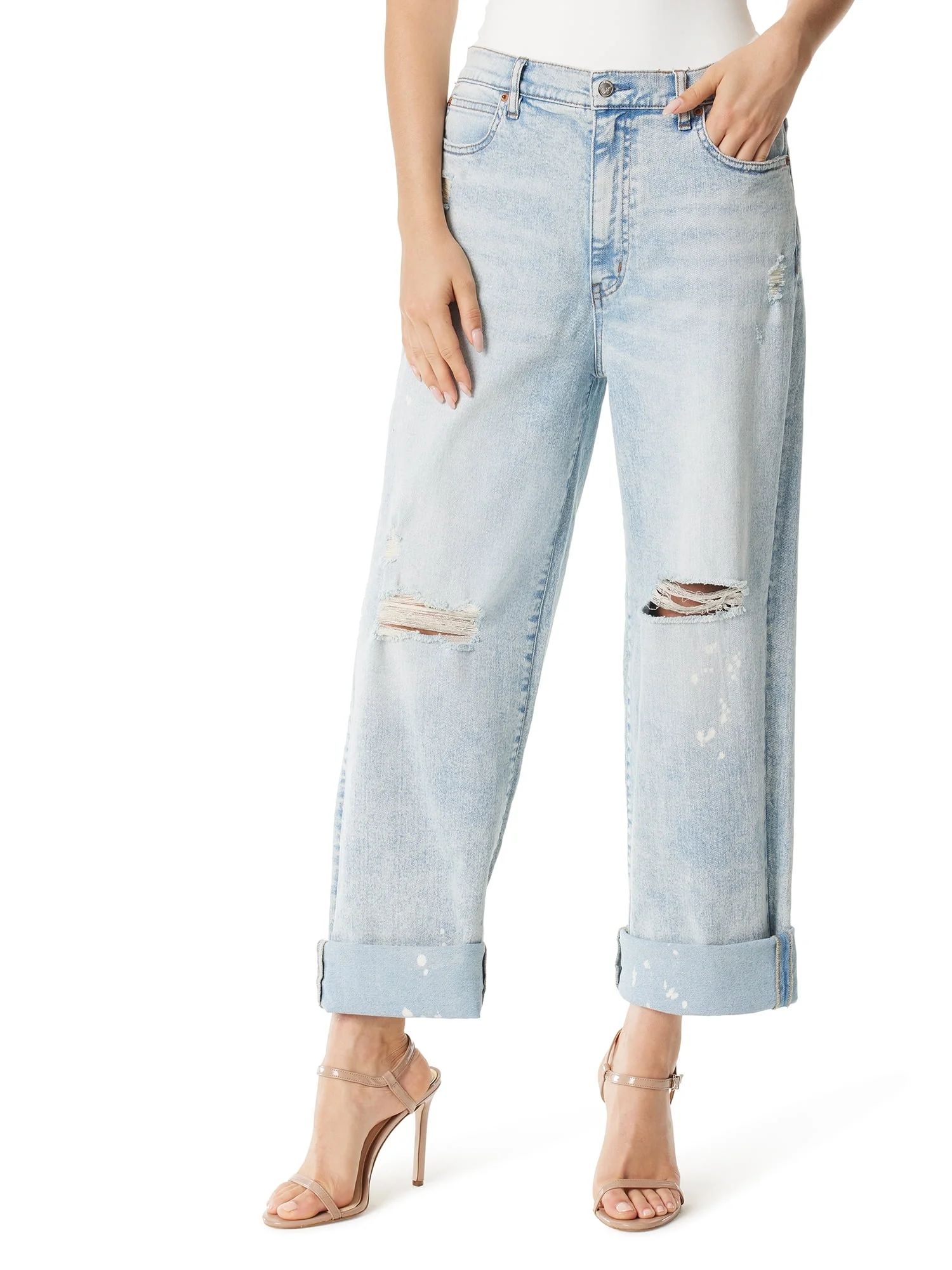 Jessica Simpson Women's Zinnia Boyfriend Jeans | Walmart (US)