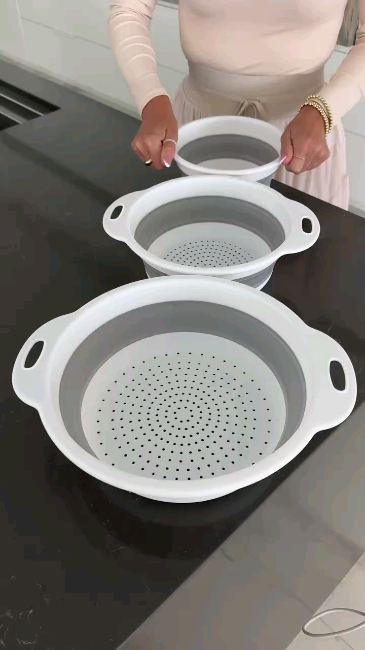 No more bulky strainers—thank me later. 😉 #KitchenHacks #CollapsibleColanders #MinimalistKitchen

#LTKHome #LTKFindsUnder50 #LTKFindsUnder100