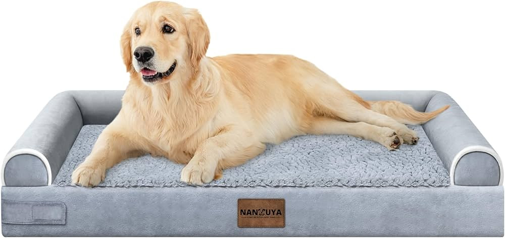 Large Dog Bed Orthopedic Washable: Beds Bolster XL Bed Large Big Dogs Memory Foam Couch Sofa Wate... | Amazon (US)