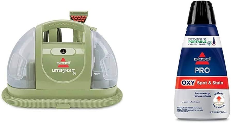 BISSELL Little Green Multi-Purpose Portable Carpet Cleaner + Professional Spot and Stain + Oxy Po... | Amazon (US)