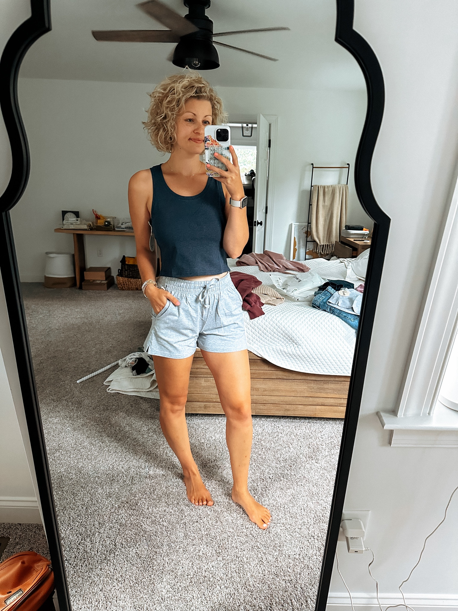 Mix and match organic cotton tank tops and lounge shorts. Love as a matching set and mixed.
 If in between sizes or want more room size up on the tank top.



#LTKFindsUnder100 #LTKTravel