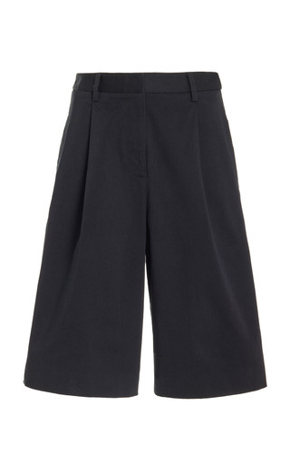 Organic Cotton-Blend Twill Shorts | Moda Operandi (Global)