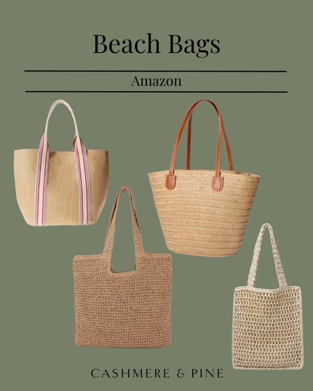 Amazon beach bags!!

#LTKSeasonal #LTKtravel #LTKstyletip