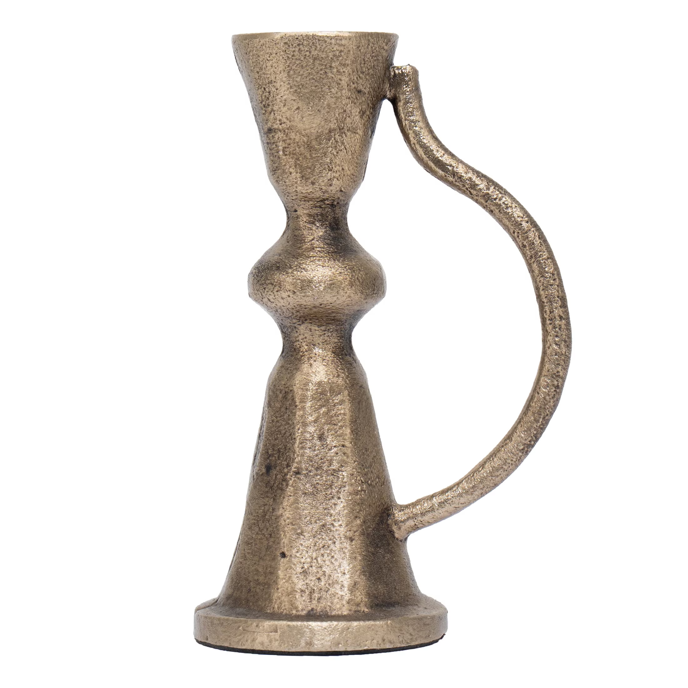 My Texas House Gold Metal Christmas Taper Candle Holder, 4.5" | Walmart (US)