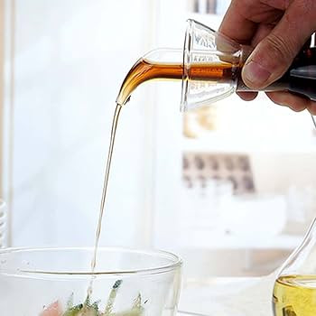 Glass Olive Oil Dispenser, No Funnel Needed Easy to Refill Oil Bottle with Pourers, Clear Cooking... | Amazon (US)