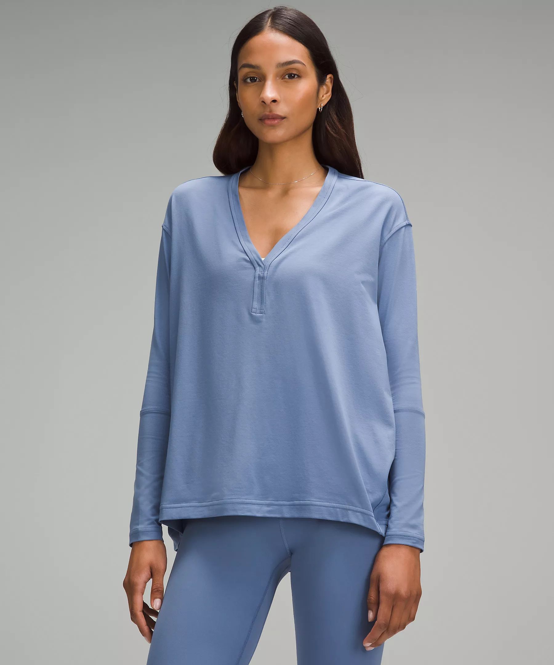 Back In Action V-Neck Long-Sleeve Shirt | Women's Long Sleeve Shirts | lululemon | Lululemon (US)