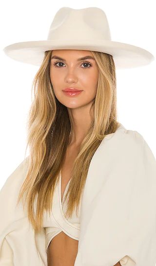 Lack of Color Melodic Fedora in White. - size S (also in M) | Revolve Clothing (Global)