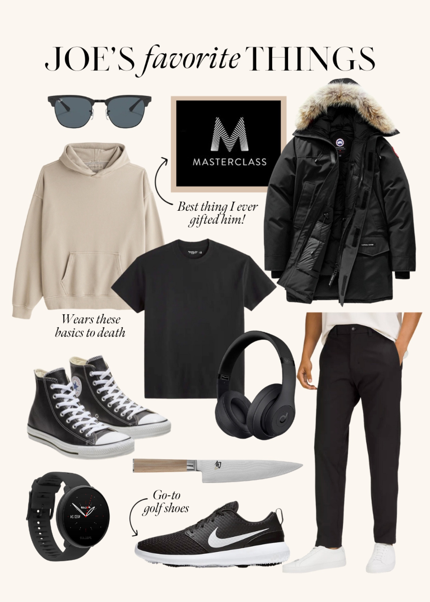 Joe’s favorite things! Would all make great gifts for dad, brother, husband, or boyfriend 🎁 

Guys gifts, gifts for the guys, men’s gifts, gifts for dad, gifts for husband, gifts for boyfriend, gifts for brother, unique gifts for men, Mens holiday gift guide, hiking gifts, athletic gifts, men’s clothing gift, men’s basics, men’s converse, gifts for the cook, gifts for the golfer, Lululemon mens

#LTKmens #LTKCyberweek #LTKHoliday