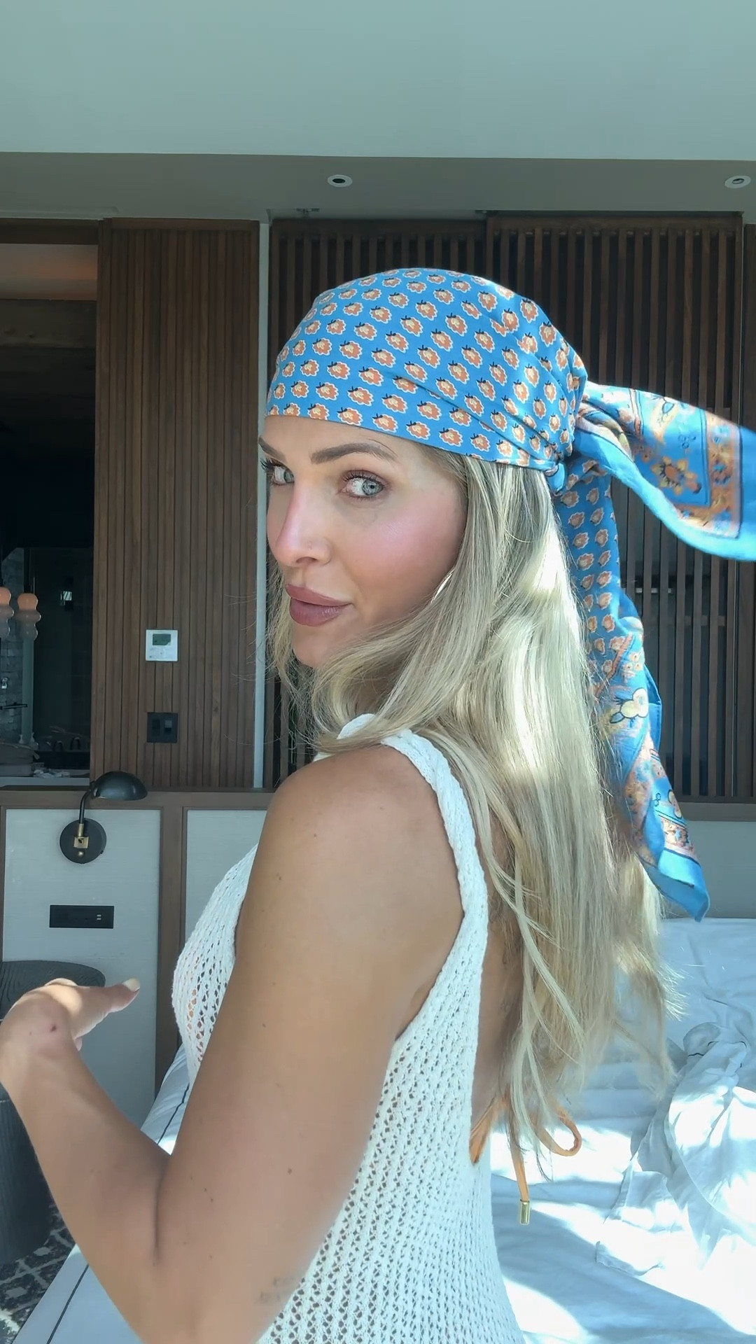 This is your sign to get the head scarf 🫶🏼