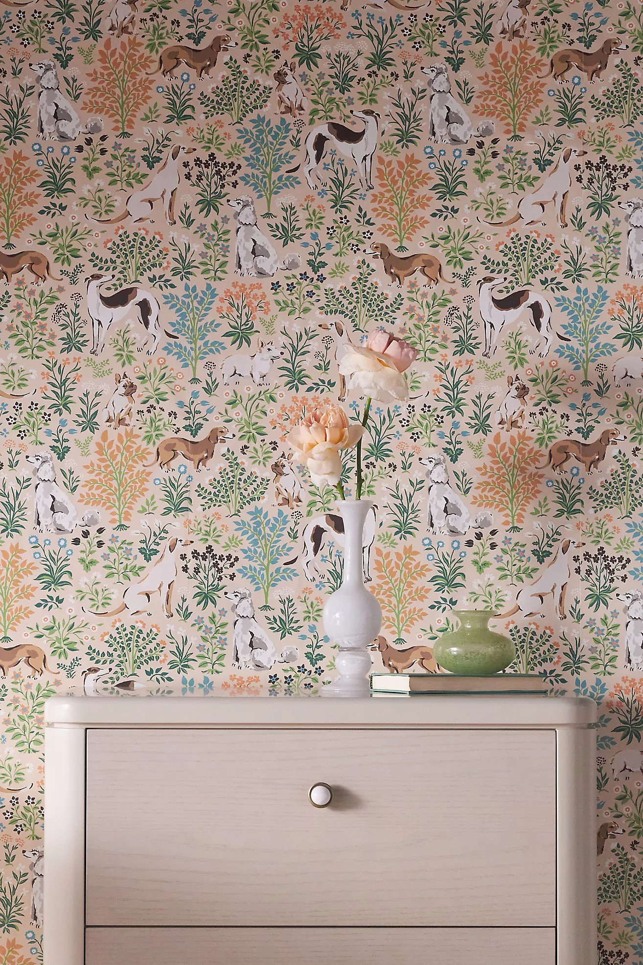 Printfresh Must Love Dogs Animal Peel-and-Stick Wallpaper | Anthropologie (US)