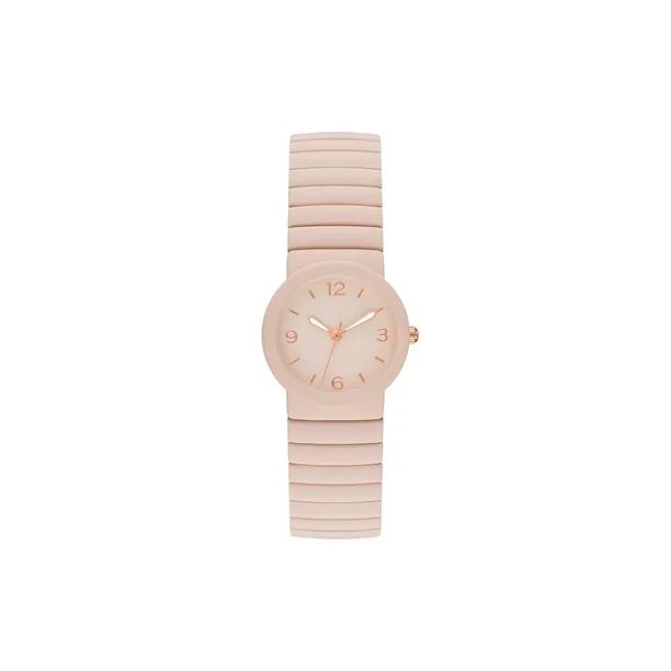 Time and Tru Ladies' Watch with Light Pink Case, Pink Dial and Pink Expansion Band | Walmart (US)