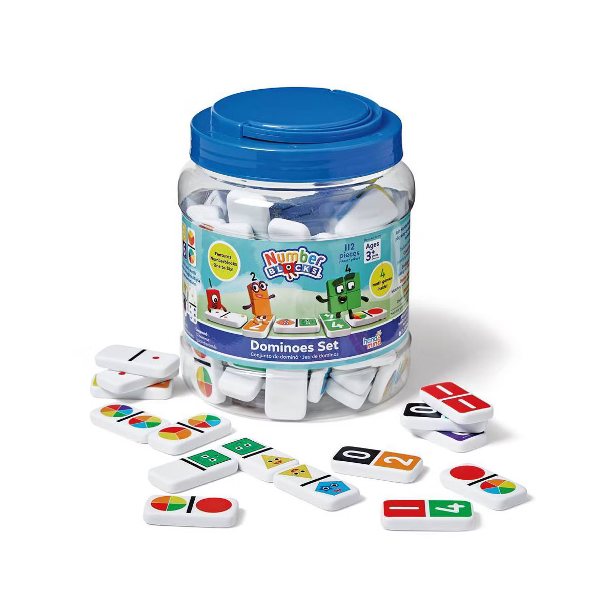 Hand2Mind Numberblocks Dominoes Set, Teacher Supplies | Target