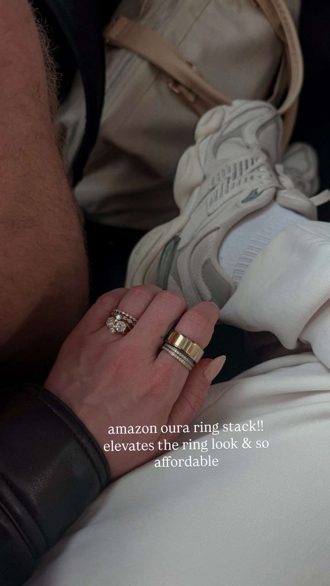 Amazon oura ring stack!!! Love so much & the quality is so good 
Favorite comfy travel sneaks 👟 

#LTKdayinmylife #LTKTravel #LTKgrwm