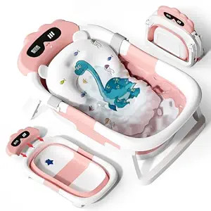 AVIDOR Baby Bathtub,Collapsible Bathtub for Newborn to Toddler,Durable Essential Infant Bath Tub,... | Amazon (US)