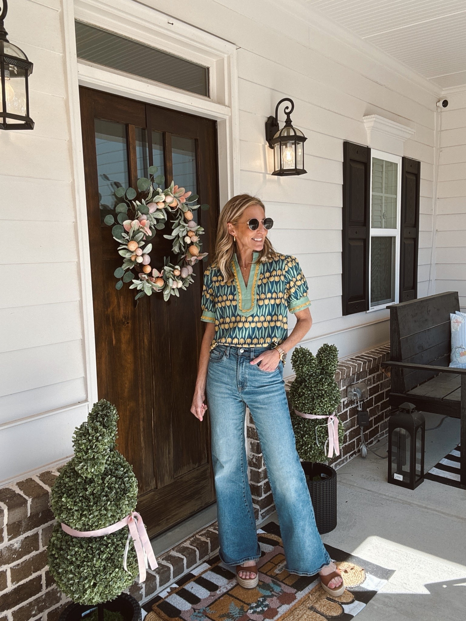 Amazon Summer puff sleeve floral blouse comes in six colors under $30 perfect for spring and summer paired with your favorite bottoms  

#LTKmomlife #LTKdayinmylife #LTKootd