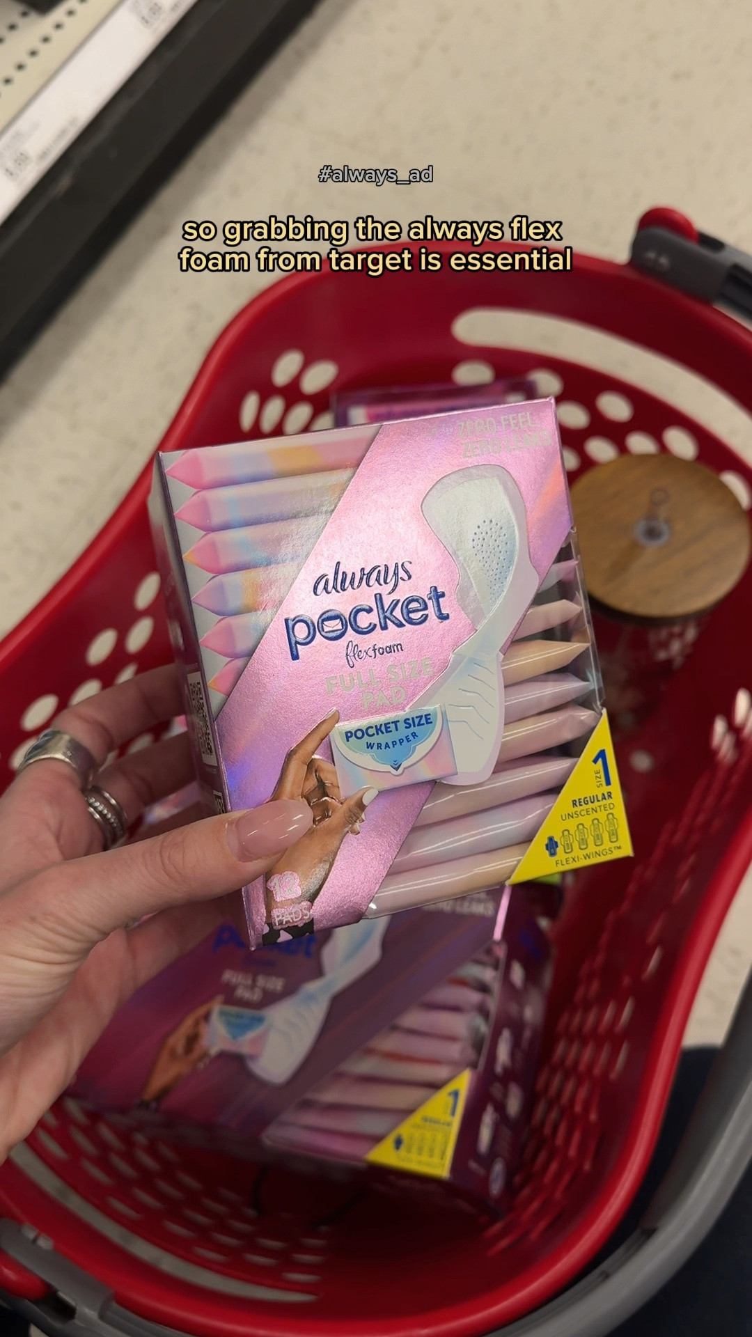 #Always_ad #ad 

a pad that can actually keep up...this one's for you! It's the @always_brand flexfoam from @target :) 

#TargetPartner #Always_Partner @Shop.ltk #liketkit