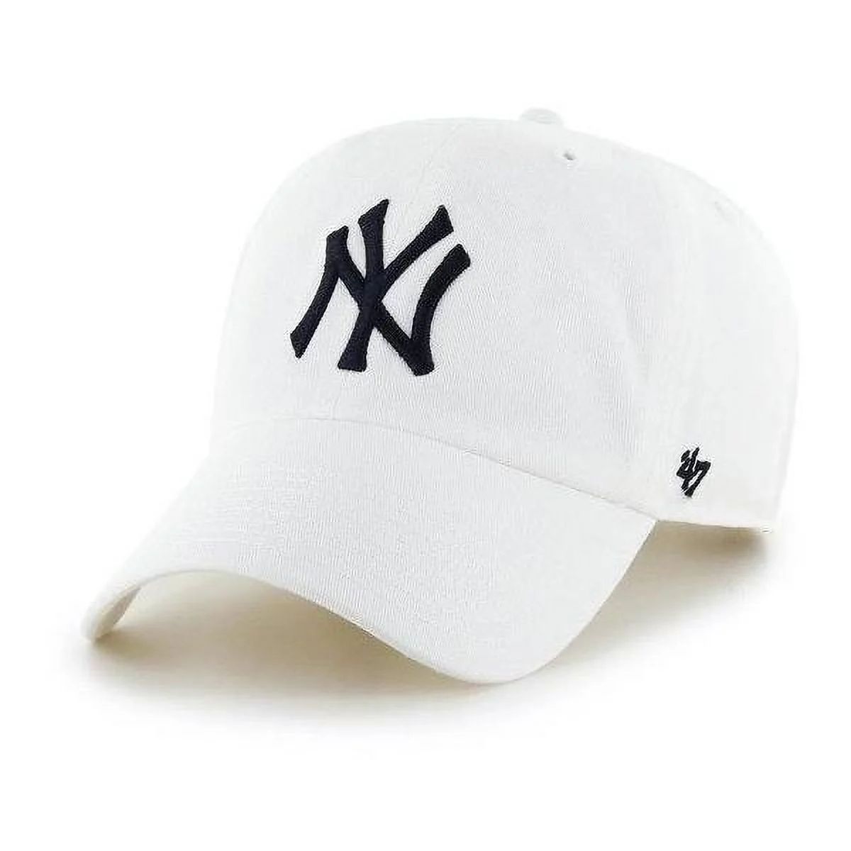 47 MLB New York Yankees Baseball Cap - White - One Size | Walmart (US)