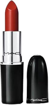 MAC Lustreglass Lipstick - 562 Chili Popper (Warm Brick Red) - 0.1 oz / 3 g | Amazon (US)