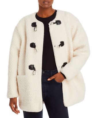 Toggle Front Sherpa Jacket | Bloomingdale's (US)