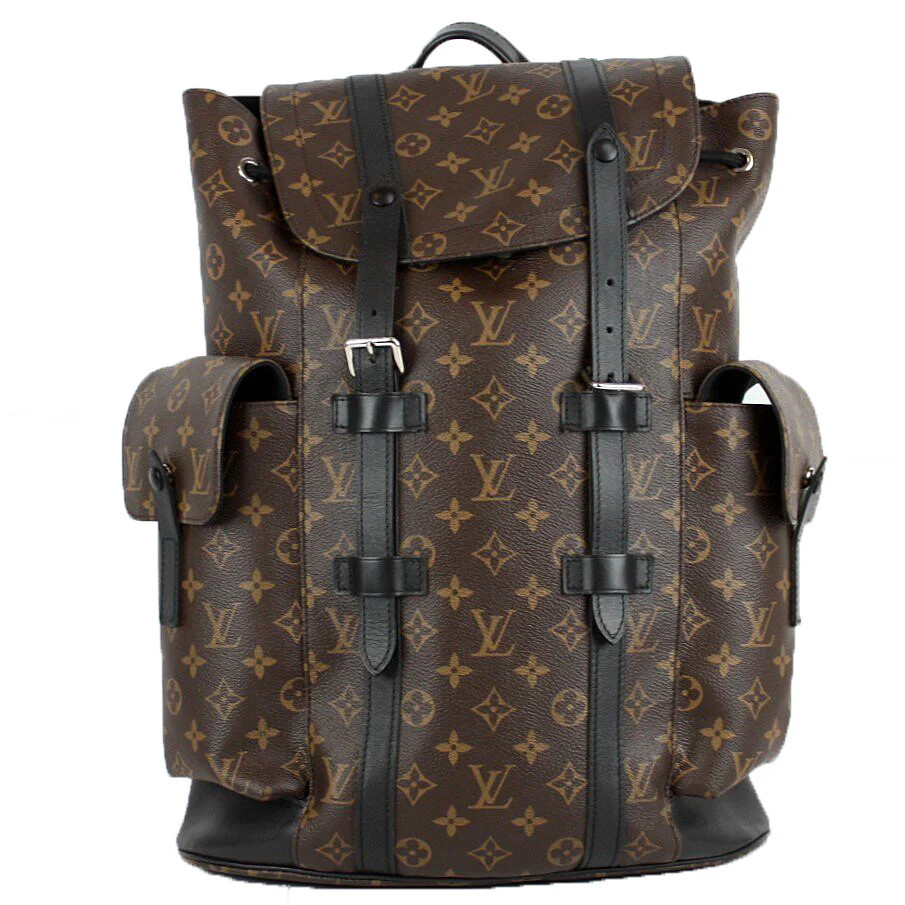 Christopher Monogram Backpack | Keeks Designer Handbags