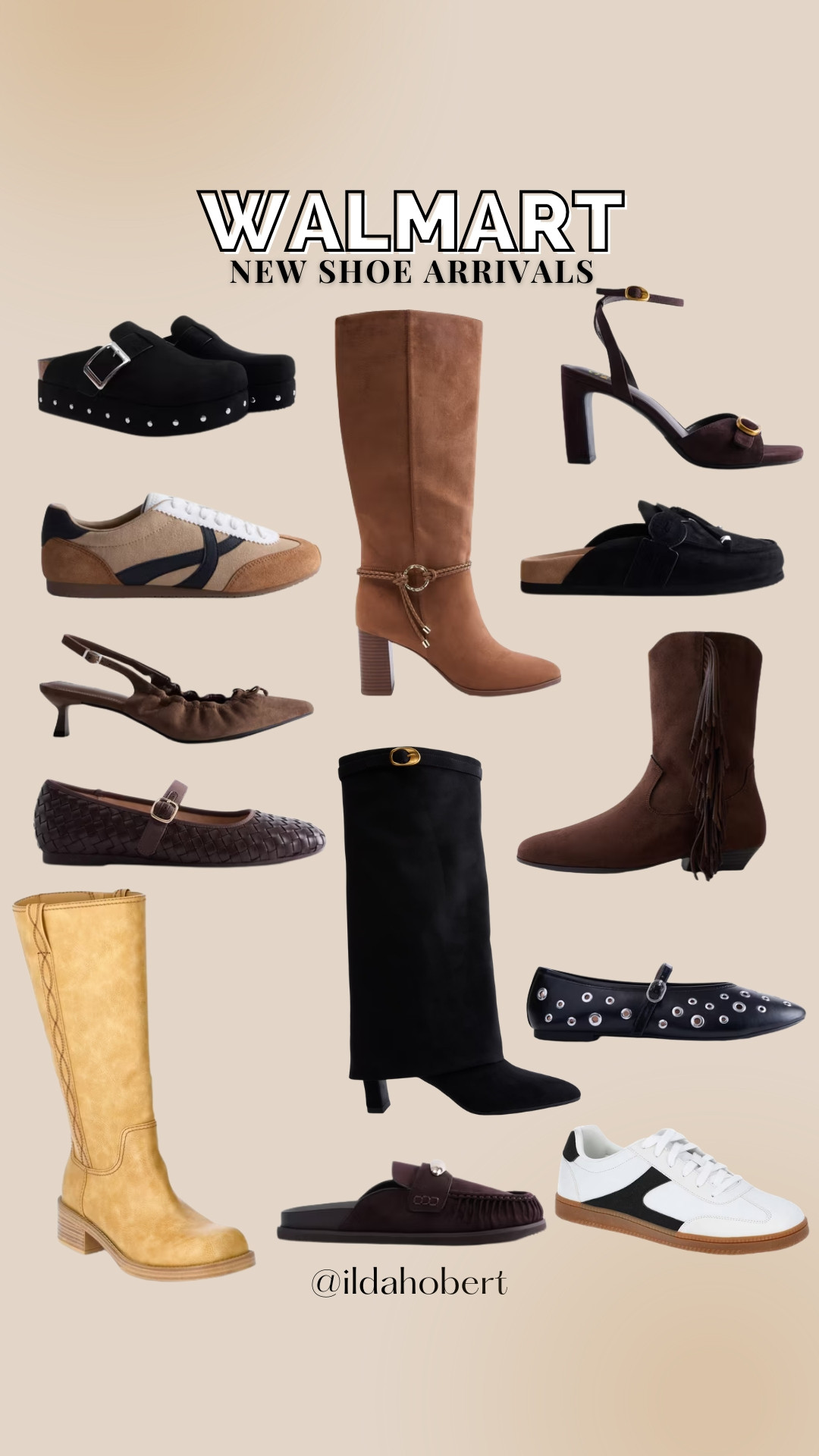 Walmart’s new shoe arrivals are SO good! From everyday sneakers to fall-ready boots, there’s a pair for every outfit 👢🤎 

 #LTKootd #LTKSeasonal #LTKSaleAlert