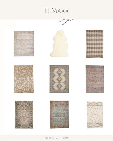 I have never seen so many beautiful rugs at TJ Maxx! Grab them while you can. #rugs #neutral #neutraldecor #homedecor #loloi #livingroom